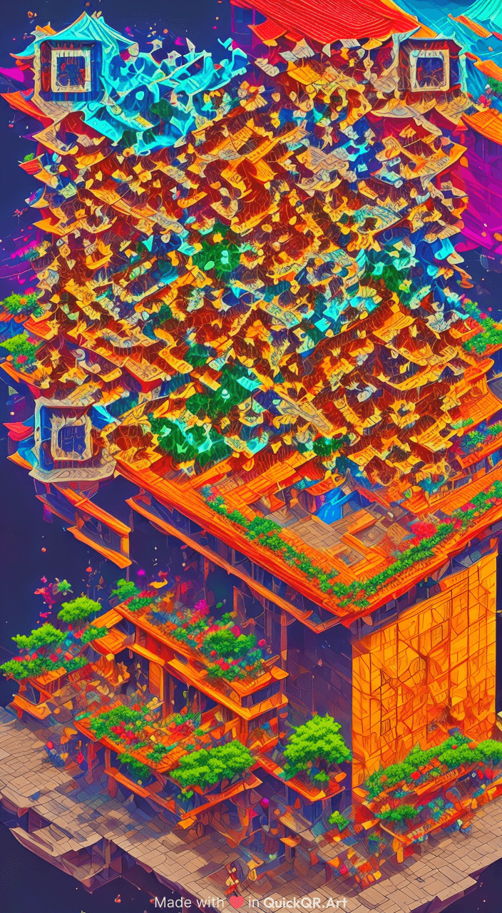 扫的了但是看不太出来是二维码