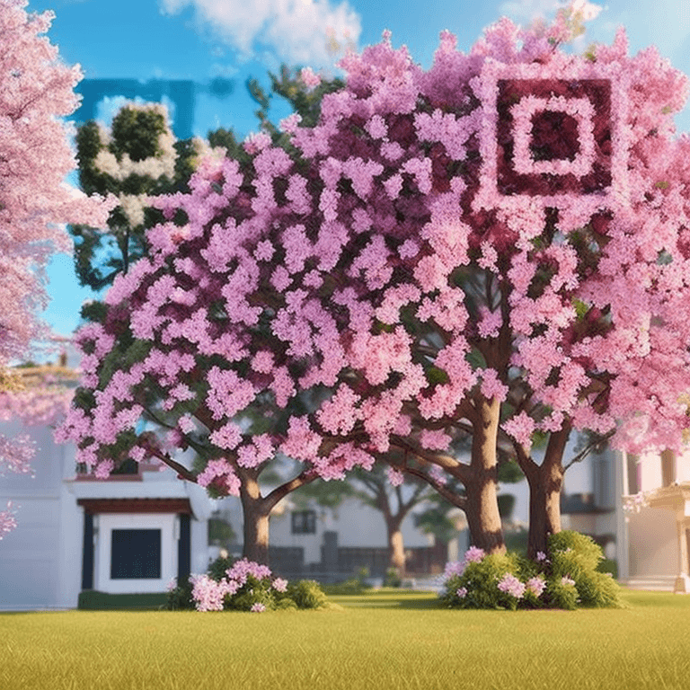 Cherry blossom tree