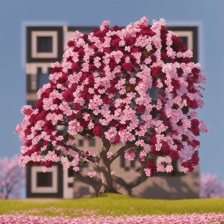 Cherry blossom tree