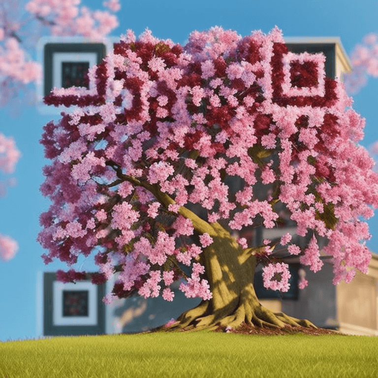 Cherry blossom tree