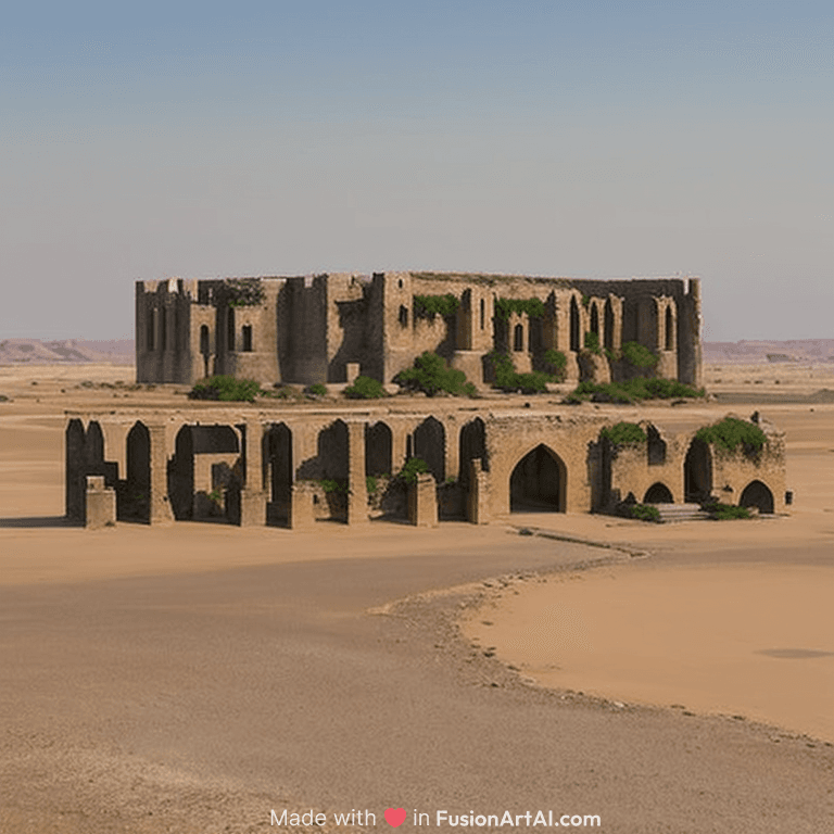 a walled city in the middle of a barren landscape, distant, leering, realistic, concept art, dramatic, artstation