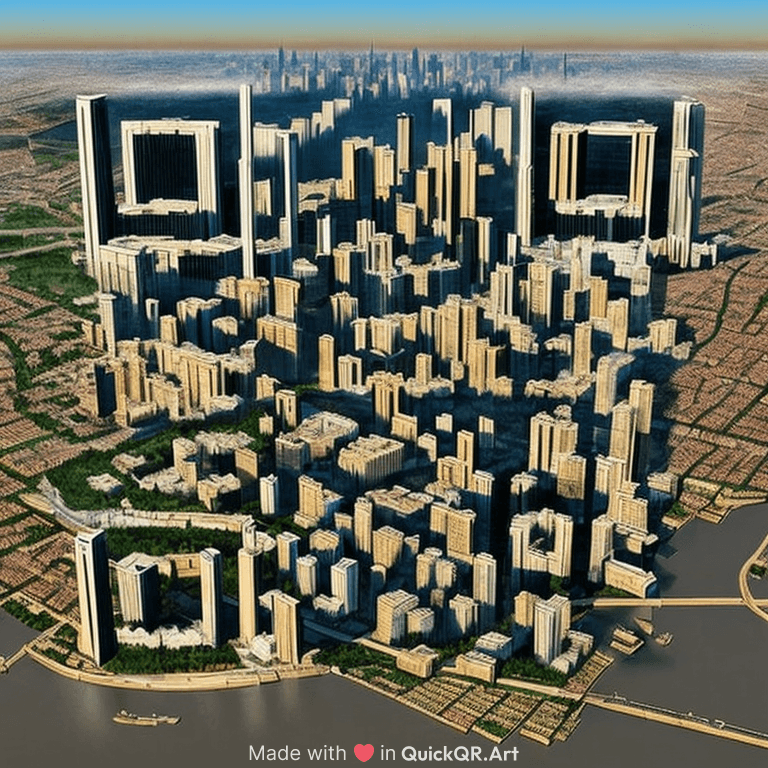 urban city map