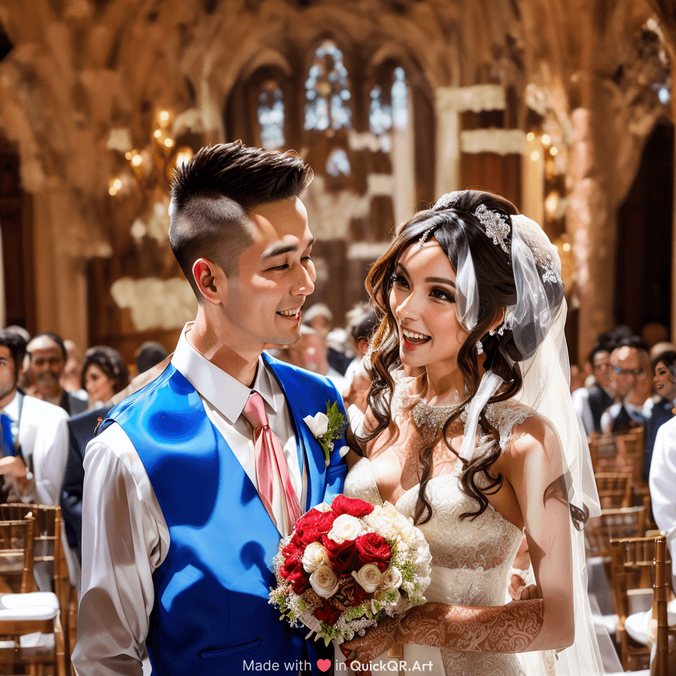wedding - groom and bride